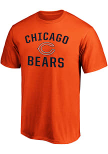 Chicago Bears Orange VICTORY ARCH Short Sleeve T Shirt