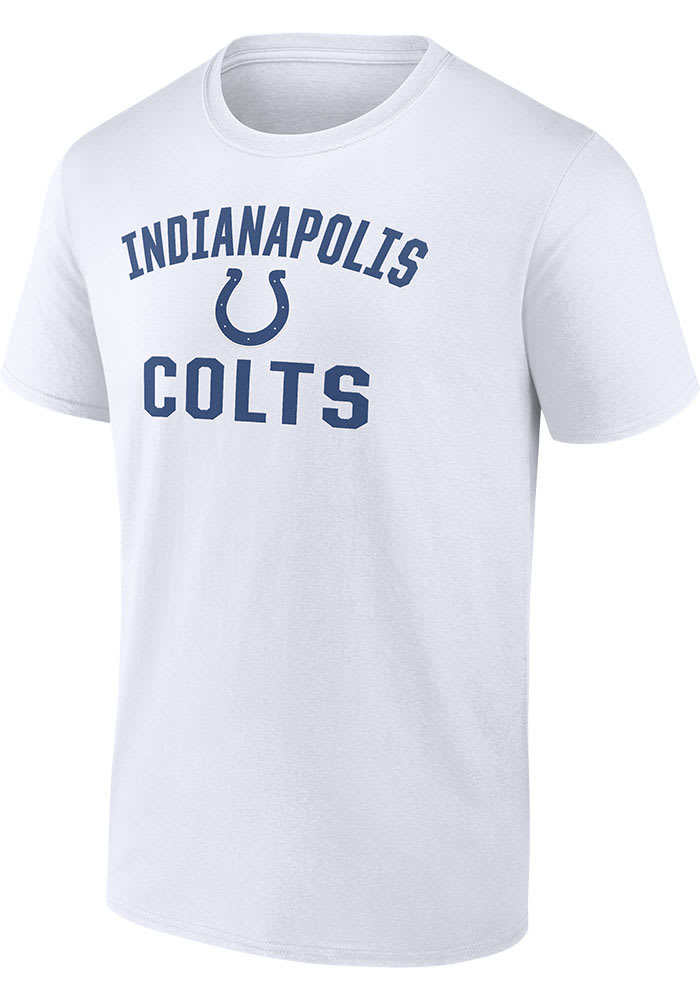 Nike Indianapolis Colts Grey Logo Essential Short Sleeve T Shirt