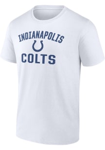 Indianapolis Colts White VICTORY ARCH Short Sleeve T Shirt