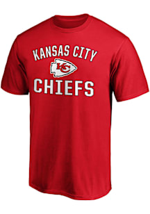 Kansas City Chiefs Red VICTORY ARCH Short Sleeve T Shirt