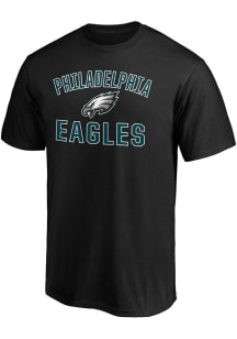 Philadelphia Eagles Black VICTORY ARCH Short Sleeve T Shirt
