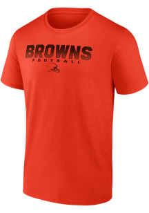 Cleveland Browns Orange SECONDARY UTILITY Short Sleeve T Shirt