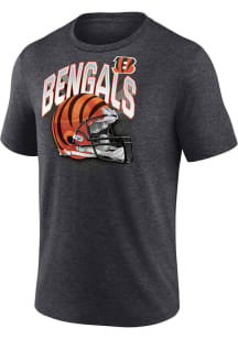 Cincinnati Bengals Charcoal END AROUND Short Sleeve Fashion T Shirt