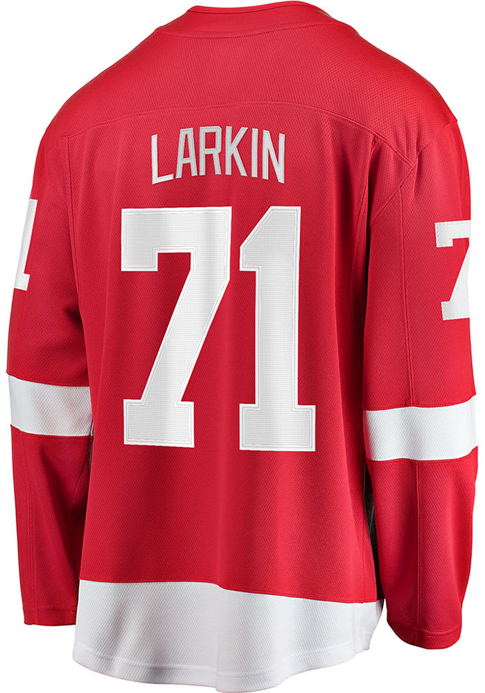 Dylan Larkin University of Michigan Home Hockey Jersey Stitched