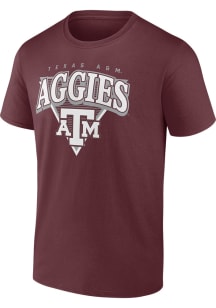 Texas A&amp;M Aggies Maroon Modern Short Sleeve T Shirt