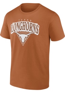 Texas Longhorns Burnt Orange Modern Short Sleeve T Shirt