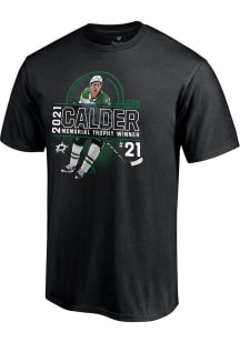Dallas Stars Black Name And Number Short Sleeve Player T Shirt