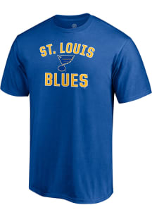 St Louis Blues Blue Victory Arch Short Sleeve T Shirt