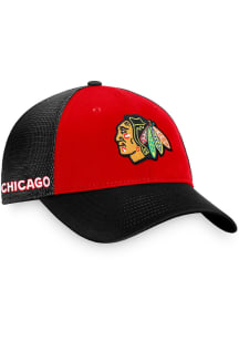Chicago Blackhawks 2022 Auth Pro Special Edition Meshback Adjustable Hat - Red
