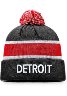 Detroit Red Wings Red 2022 Auth Pro Special Edition Cuff Mens Knit Hat