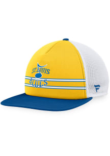 St Louis Blues Gold Special Edition Foam Front Mens Snapback Hat