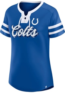 Indianapolis Colts Womens Iconic Fashion Football Jersey - Blue