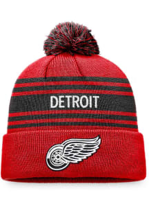 Detroit Red Wings Red 2022 Auth Pro Special Edition Cuff Mens Knit Hat