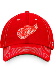 Detroit Red Wings Retro Sport Resort Fundamental Adjustable Hat - Red