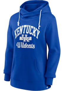 Kentucky Wildcats Womens Blue Iconic Hooded Sweatshirt