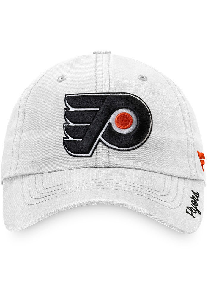 Philadelphia Flyers White Core W Unstructured Womens Adjustable Hat