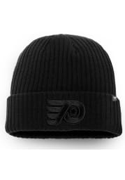 Philadelphia Flyers Black Team Haze Cuffed Mens Knit Hat