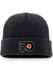 Philadelphia Flyers Black Core Cuffed Mens Knit Hat