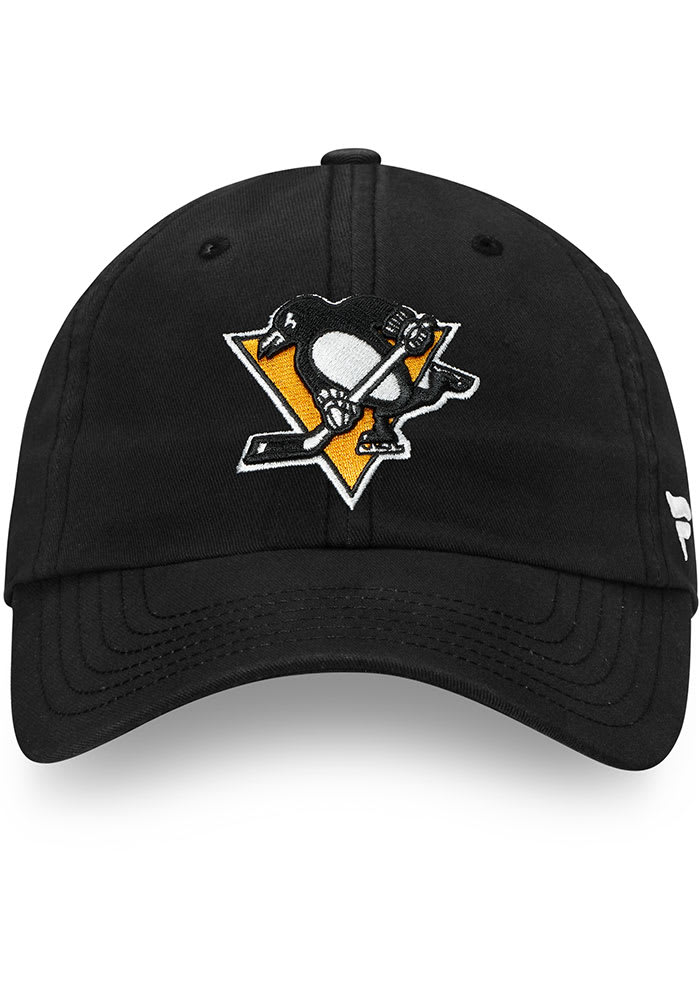 Pittsburgh Penguins Core Unstructured Adjustable Hat - Black