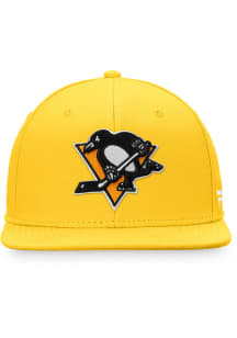 Pittsburgh Penguins Gold Core Mens Snapback Hat