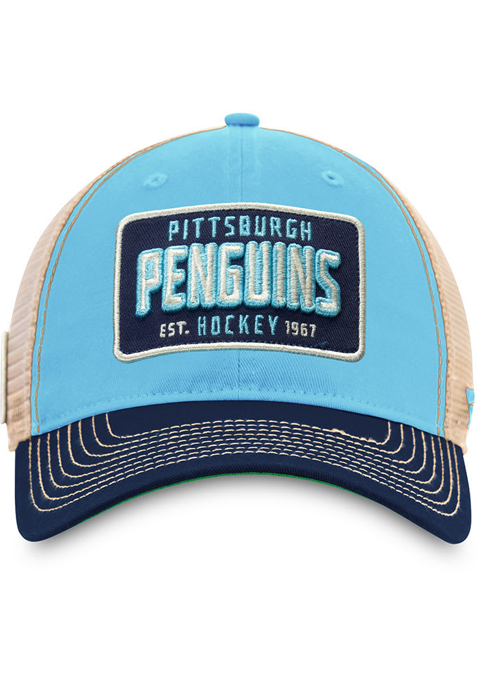Pittsburgh Penguins True Classic Fundamental Adjustable Hat - Navy Blue