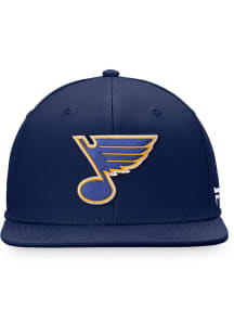 St Louis Blues Navy Blue Core Mens Snapback Hat