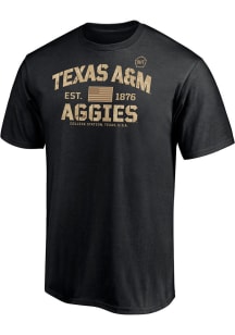Texas A&amp;M Aggies Black OHT Boot Camp Short Sleeve T Shirt