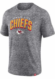 Kansas City Chiefs Grey Fundamental Full Extrusion Short Sleeve T Shirt