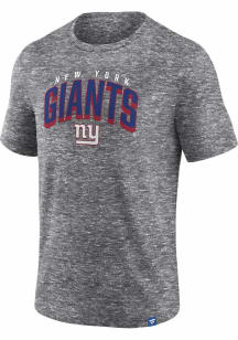 New York Giants Grey Fundamental Full Extrusion Short Sleeve T Shirt