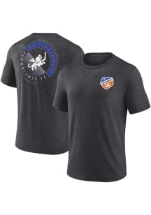 FC Cincinnati Grey FULL CIRCLE Short Sleeve Fashion T Shirt