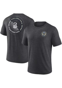 Philadelphia Union Grey FULL CIRCLE Short Sleeve Fashion T Shirt