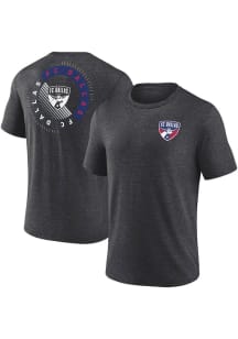 FC Dallas Grey FULL CIRCLE Short Sleeve Fashion T Shirt
