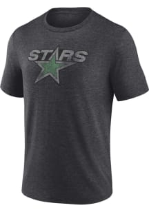 Dallas Stars Grey Fanwear Confidential Short Sleeve Fashion T Shirt