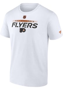 Philadelphia Flyers White Pro Confidential Short Sleeve T Shirt