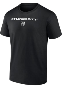 St Louis City SC Black PENALTY Short Sleeve T Shirt