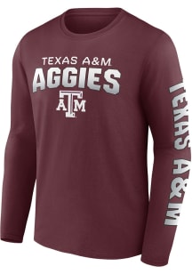 Texas A&amp;M Aggies Maroon Anyones Game Long Sleeve T Shirt