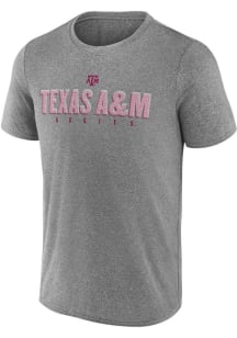 Texas A&amp;M Aggies Grey Hardball Short Sleeve T Shirt