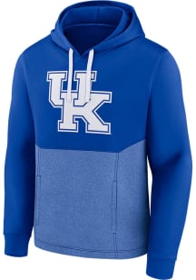 Kentucky Wildcats Mens Blue Poly Fleece POH Hood