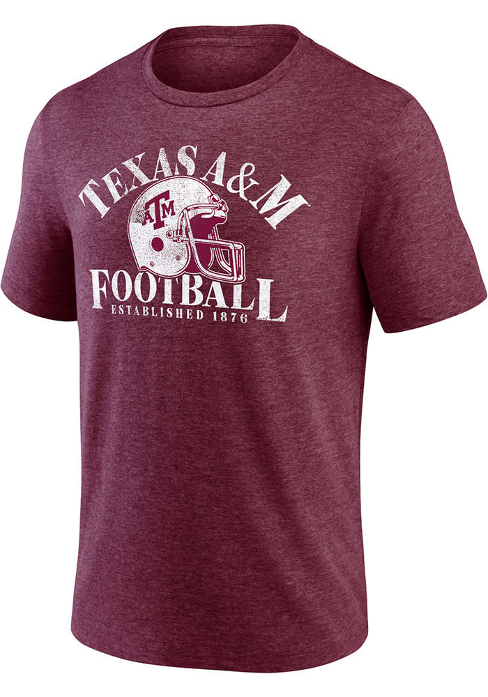 Texas A&M Aggies Maroon The Goods Triblend Short Sleeve Fashion T Shirt