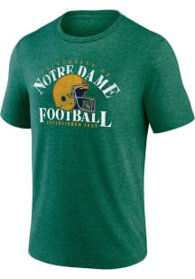 Notre Dame Fighting Irish Green The Goods Triblend Short Sleeve Fashion T Shirt