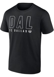 FC Dallas Black PENALTY Short Sleeve T Shirt