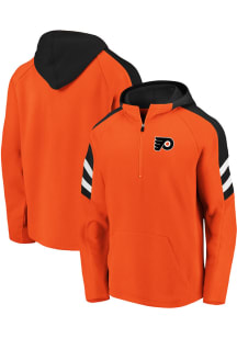 Philadelphia Flyers Mens Orange Stripe Shoulder Hood