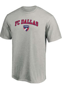 FC Dallas Grey ARCH NAME Short Sleeve T Shirt