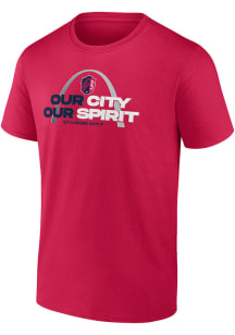 St Louis City SC Red Our City Short Sleeve T Shirt