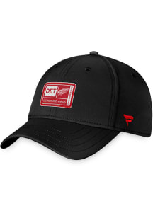 Detroit Red Wings Mens Black 2023 Authentic Pro Training Flex Hat