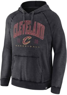 Cleveland Cavaliers Mens Maroon Washed Fashion Hood