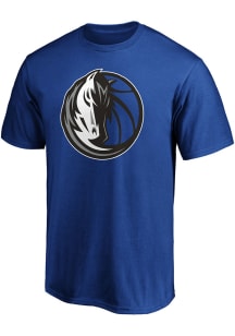 Dallas Mavericks Blue Cotton Short Sleeve T Shirt
