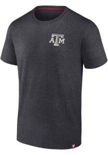 Texas A&amp;M Aggies Charcoal Game Face Short Sleeve T Shirt