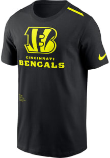 Nike Cincinnati Bengals Black Volt Short Sleeve T Shirt