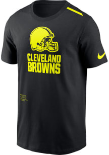 Nike Cleveland Browns Black Volt Short Sleeve T Shirt